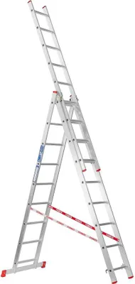 Zdjęcie produktu dla Drabina trzyczęściowa VENBOS HOBBY 4409 3x9, 150 kg