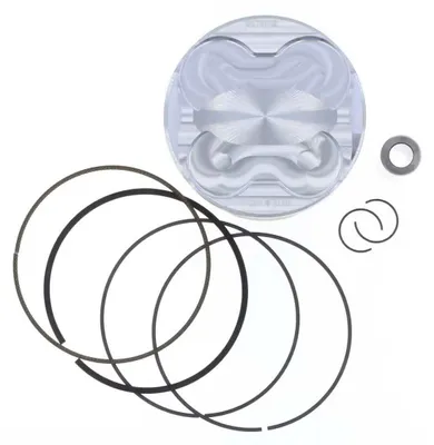 Imagen del producto de ATHENA Pistón forjado 4T de 95,97 mm para motores de 450cc, con pasador de 19 mm, compatible con Honda