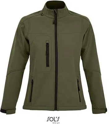 Immagine prodotto di SOLs 46800 | Giacca Softshell da donna Roxy - Colore: Army - Taglia: L