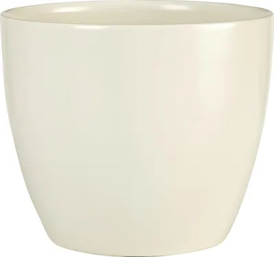 Produktbild von Scheurich Mediterranea 920 28, Topfpflanzer, Freistehend, Keramik, Cremefarben, Rund, Drinnen