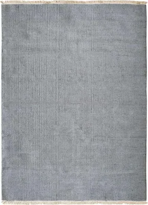 Produktbild von Teppich Jute/Baumwolle, Fransen, 120x170, grau
