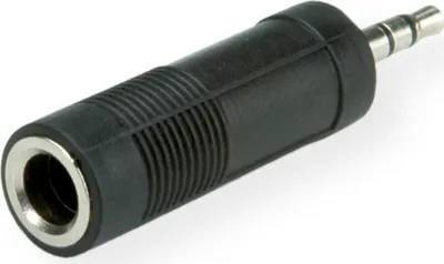 Image de ROLINE Adaptateur stéréo 3,5 mm mâle - 6,35 mm femelle
