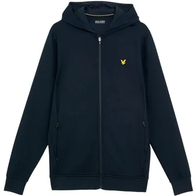 Produktbild von Lyle & Scott - Hoodie mit durchgehendem Reißverschluss für Herren, Fleece GT44111 (M) (Dunkel-Marineblau)