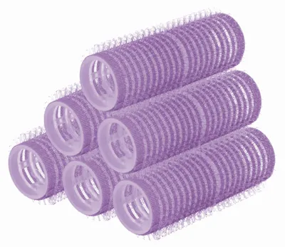 Produktbild von PARSA Beauty Essential Selbsthaftende Lockenwickler 21 mm lila 6 Stück