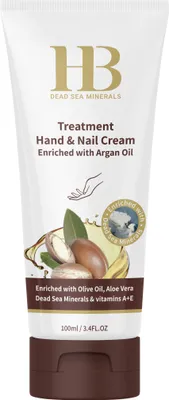 Produktbild von Health&Beauty Behandlungs Hand und Nagelcreme mit Arganöl 100 ml