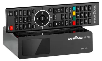 Productafbeelding van Zgemma URZ0364: Gecombineerde tuner met Wi-Fi, DVB-S2X en DVB-C, ondersteunt H.265/HEVC en YouTube