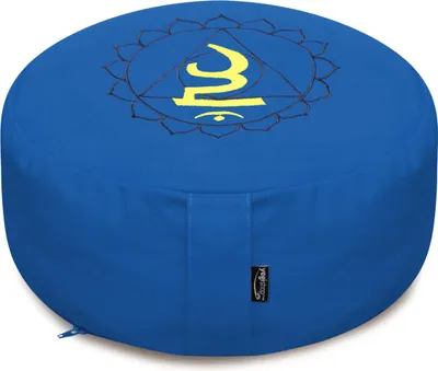 Produktbild von Meditationskissen - rund - Chakras - organic Baumwolle - ø 36cm x 15cm