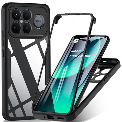 Produktbild von Techsuit – ColorVerse 360 Series Hülle mit Displayschutz für Xiaomi Poco F8 Ultra – schwarz