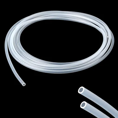 Zdjęcie produktu dla Wąż silikonowy - 4 m - 4 mm - Przezroczysty - Spożywczy - Wąż do akwarium