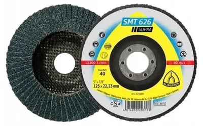 Produktbild von Klingspor SMT 626 Lamellenschleifscheibe 180mm Zirkonkorund