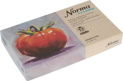 Produktbild von Schmincke Norma Blue Ölfarben Set 7 x Tb 35 ml Kartonset 71 751 097