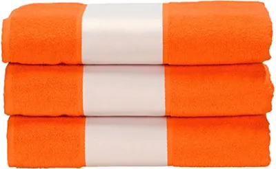 Produktbild von A&R AR080 | Handtuch SUBLI-Me®, 50 x 100 cm - Farbe: Bright Orange - Größe: 50 x 100 cm