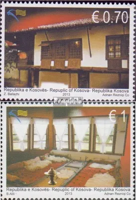 Produktbild von Briefmarken Kosovo 2013 Mi 243-244 (kompl.Ausg.) postfrisch Museum