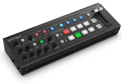 Produktbild von Roland V-1HD+, WUXGA, 720 x 480,720 x 576,1080 x 720,1920 x 1080,1920 x 1200, 480i, 480p, 576i, 576p, 720i, 720p, 1080i, 1080p, 60 fps, 4 Kanäle, Gleichstrom