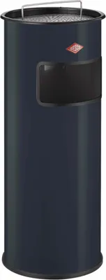 Zdjęcie produktu dla Popielniczka na cokole WESCO 50 w ANTHRAZITE z pojemnością na odpady 50 litrów / kosz na odpady / popielniczka