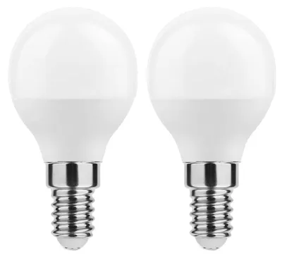 Produktbild von Technik E14 LED-Lampe P45 4,9W 470lm 2700K warmweiß 2 Stück