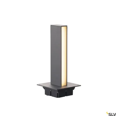 Image de H-Pol Lampadaire LED moderne à encastrer dans le sol 30 cm de hauteur