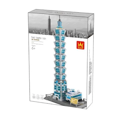 Produktbild von WANGE The Taipei 101 of Taiwan, Bausatz, 6 Jahr(e), ABS, 758 Stück(e)