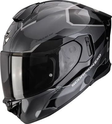 Image de Casque intégral Scorpion EXO-530 Air Clip argent / noir 3XL