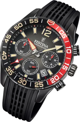 Immagine prodotto di Festina orologio da uomo cronografo F20518/3 orologio da polso in silicone nero UF20518/3