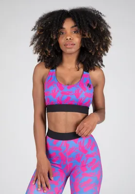 Produktbild von Sport-BH - Colby - Blau/Rosa