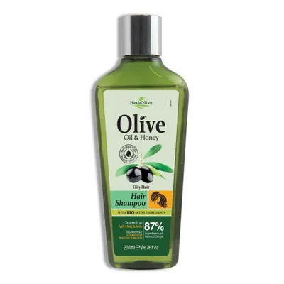 Obrázok produktu pre Herbolive šampón na mastné vlasy *olivový olej a med* 200 ml