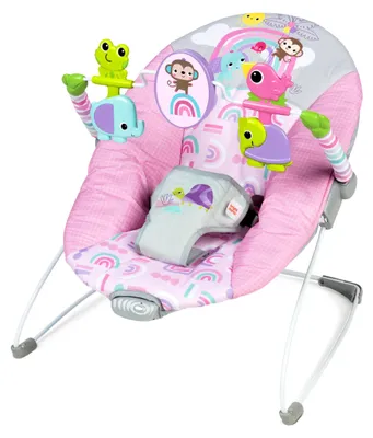 Productafbeelding van Bright Starts, Pink Paradise: Draagbare babywieg met trillende functie