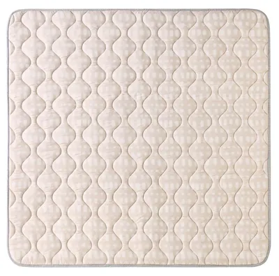 Productafbeelding van Speelmat gevoerd - 127 x 127 x 1,5 cm - Beige - Antislip
