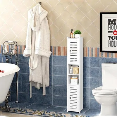 Immagine prodotto di Mobile da bagno 22 cm (profondità) x 26 cm (larghezza) x 118 cm (altezza)