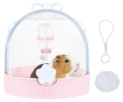 Productafbeelding van Hamstertransportbox met Drinkfles voor Huisdieren