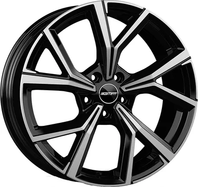 Produktbild von Alufelge Gmp Mentor 9X20 5X112 Et 42 Black Diamond