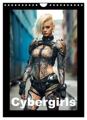 Produktbild von Cybergirls (Wandkalender 2027 DIN A4 hoch), CALVENDO Monatskalender