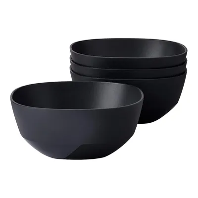 Productafbeelding van Serveerschaal Silueta 750 ml set 4 stuks - Nordic black