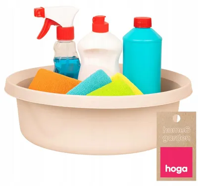 Produktbild von Hoga Universelle Kunststoffschüssel 6L Beige für Küche