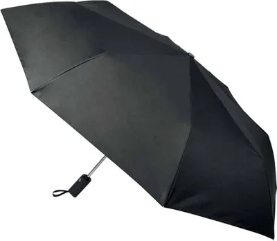 Produktbild von Kimood - Faltbarer Regenschirm Mini PC7641 (Einheitsgröße) (Schwarz)