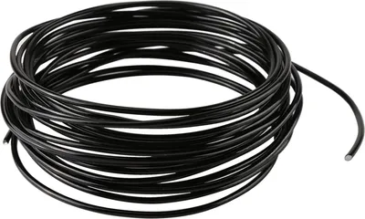 Image de 2 Mm Fil d'aluminium d'oxydation rond coloré, accessoire de bricolage pour la fabrication de bijoux, 5 mètres (BLACK)