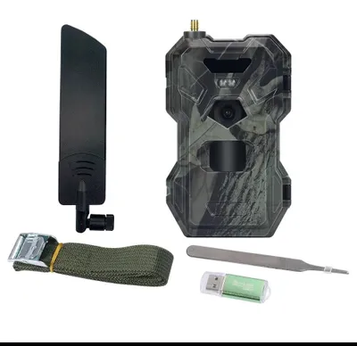 Obrázek produktu pro Wildcamera – Kamera pro pozorování divoké zvěře – Kamera pro lodě – Kamera pro pozorování přírody – Venkovní kamera – Připojení 4G