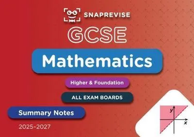 Zdjęcie produktu dla SnapRevise GCSE Maths Summary Notes
