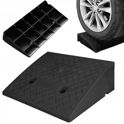 Produktbild von Auffahrt Unter Bordsteinkante Schwarz Autorampe Massiv 15 Cm