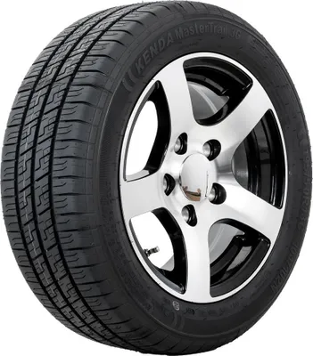 Obrázek produktu pro Zesílené kolo přívěsu TYRE KENDA 195/50 R13C 104/102N ALU RÁFEK STARCO leštěný 6Jx13"H2 5x112 ET:30