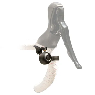 Produktbild von ROCKBROS Fahrradklingel Laut Handklingel für 27-30mm Dropbar Lenker Rennräder Schwarz Linke Glocke