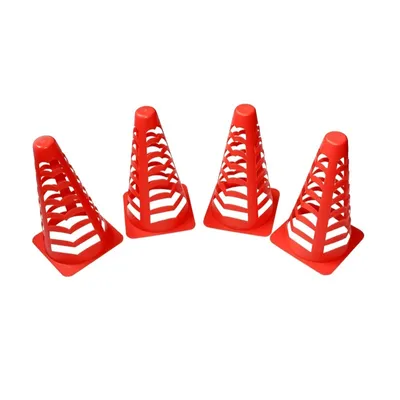 Obrázok produktu pre Futbalové prekážky MASTER sada 4ks kužeľov - 22 cm