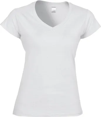 Produktbild von Gildan Softstyle Women's V-Neck T-Shirt