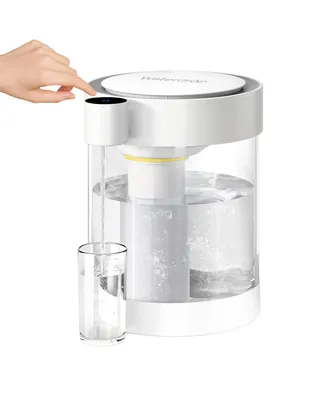 Zdjęcie produktu dla Elektryczny dzbanek z filtrem do wody Waterdrop Glass, WD-ED12W 5,3 l Filtr zmiękczający wodę Filtr antywapienny 3 miesiące Natychmiastowy dozownik filtra do wody