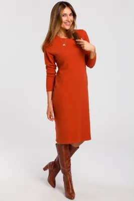 Immagine prodotto di Stylove Abito midi donna Estrilon S178 bordeaux M