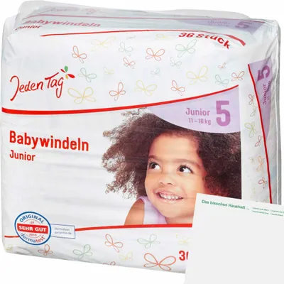 Produktbild von Jeden Tag Windeln Größe 6 XL (32Stk Packung) + usy Block