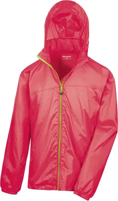 Produktbild von Result Urban - "Stowable" Jacke für Herren/Damen Unisex PC7399 (XXL) (Himbeere/Limone)
