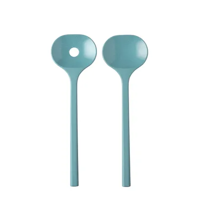 Produktbild von Salatbesteck Bloom, 2-teilig - Pebble green
