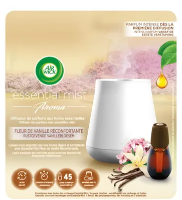 Image de Air Wick diffuser Essential mist - starterkit - rustgevende vanillebloesem