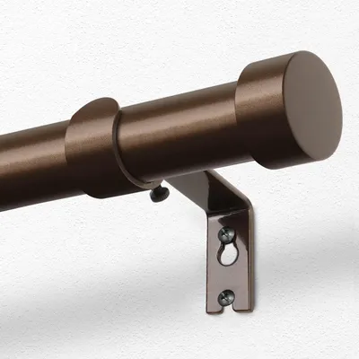 Immagine prodotto di Bastone per tende regolabile - Bronzo - 80-304 cm - Metallo 25 mm